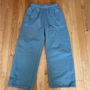 Wild Fable Fleece-Lined Sweatpants w/ Toggle Cuffs | Slate Blue | Size M